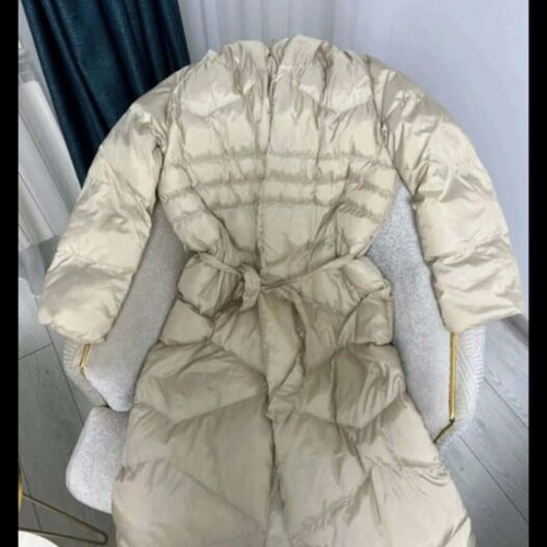 Coat beige, like new, warm and lightweight, small fits medium