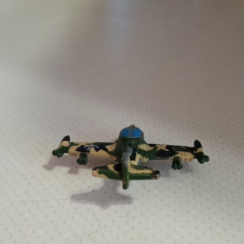 Micro Machines vintage fighter plane like new