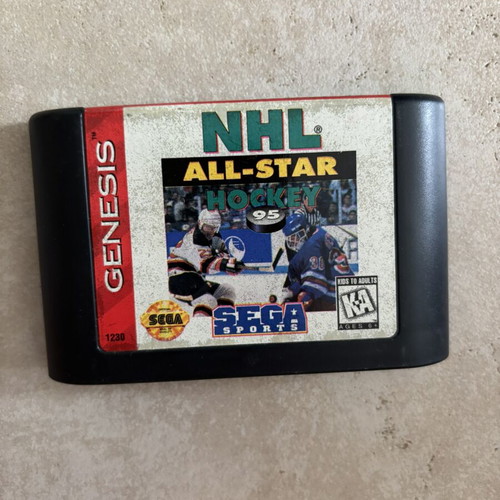NHL All Star Hockey 95 Sega Genesis game