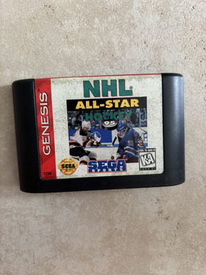 NHL All Star Hockey 95 Sega Genesis game