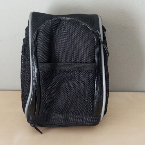 B-Soul small handlebar bag used, multi-compartment bicycle accessory