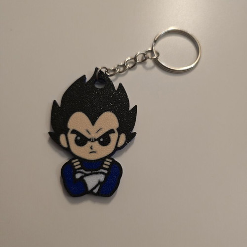 Vegeta 3D Printed Keychain Dragon Ball like new