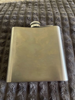 Metal stainless flask new