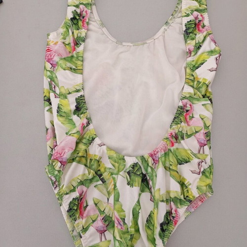 Women's one-piece swimsuit new, onesize, white multicolor