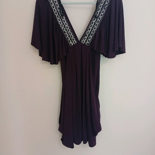 Summer women's dress purple like new, size M