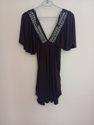 Summer women's dress purple like new, size M