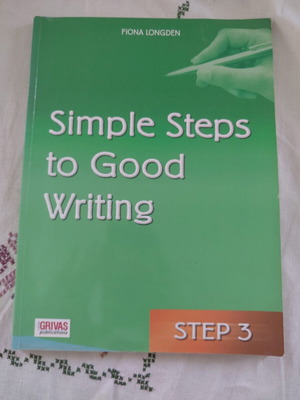 Simple Steps to Good Writing Step 3 book with notes, like new