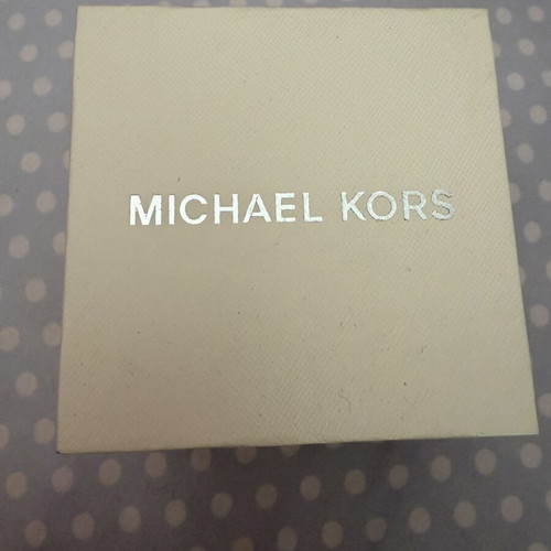 Michael Kors watch new with zirconia silver tone
