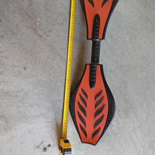 Razor Ripstik Air Pro 8.5" Complete Waveboard skateboard red like new with carrying bag
