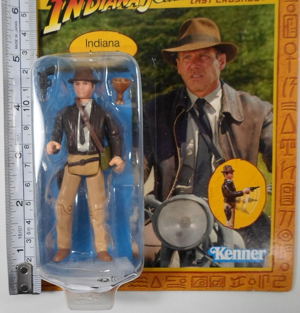 Hasbro Indiana Jones Retro Collection - Action Figure Indiana Jones (The Last Crusade) 10 Cm