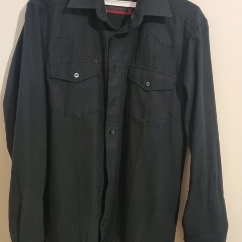 Canda men's shirt size Small black like new