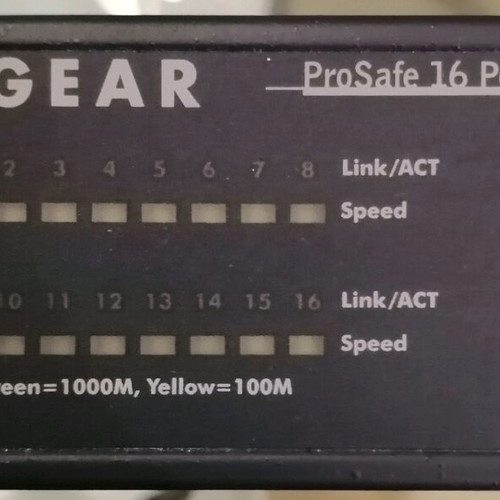 Netgear ProSafe 16 Port Gigabit Switch like new