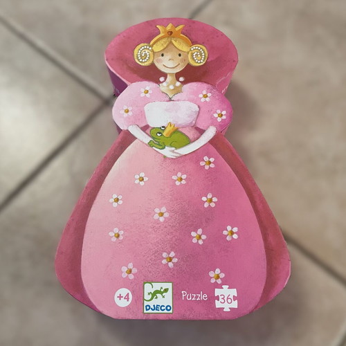 Djeco Puzzle The Princess and the Frog 36 Pieces like new for ages 4+