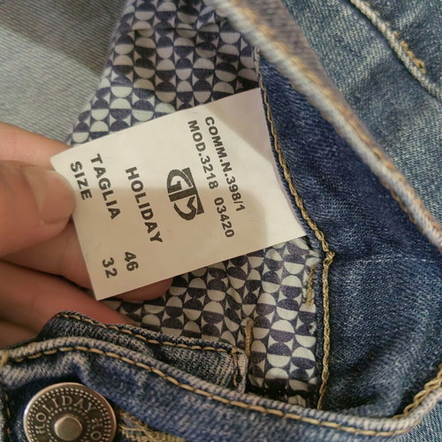 Women's denim jeans XL like new, blue