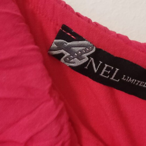 Summer maxi dress small pink viscose like new Anel