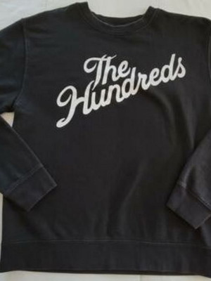 Φούτερ The Hundreds μαύρο μεταχειρισμένο, μέγεθος Large