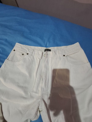 Men's summer pants white size M like new