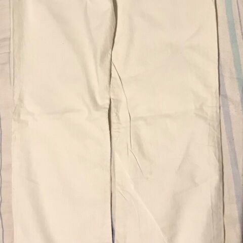 3Guys white denim five-pocket pants new, cotton size 29 Small