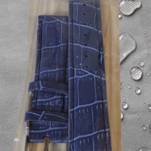 Watch straps new synthetic leather, set of 2 pieces