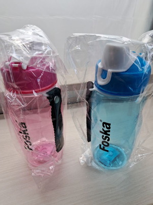 Foska Water Bottle Set of 2 New