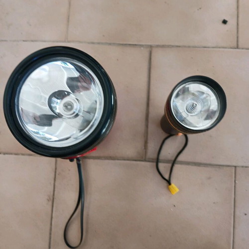 Flashlights used, two together in good condition