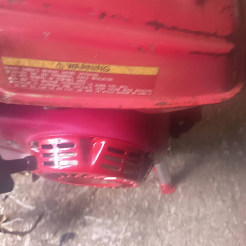 Honda F501 four-stroke tiller refurbished with Honda GX140 engine