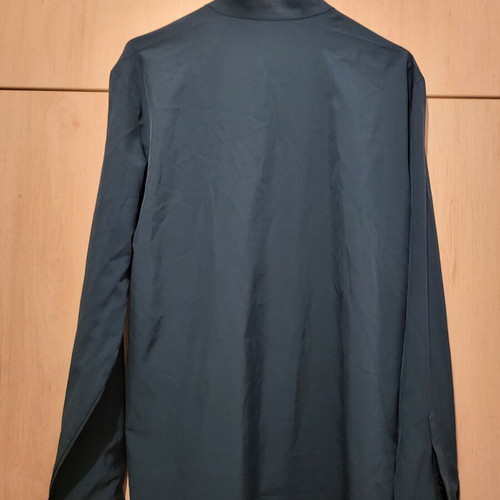 Dark green shirt size S like new, collarless comfortable fit