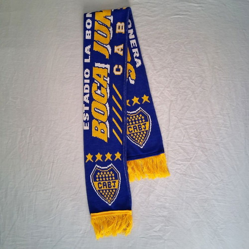 Boca Juniors scarf double-sided used