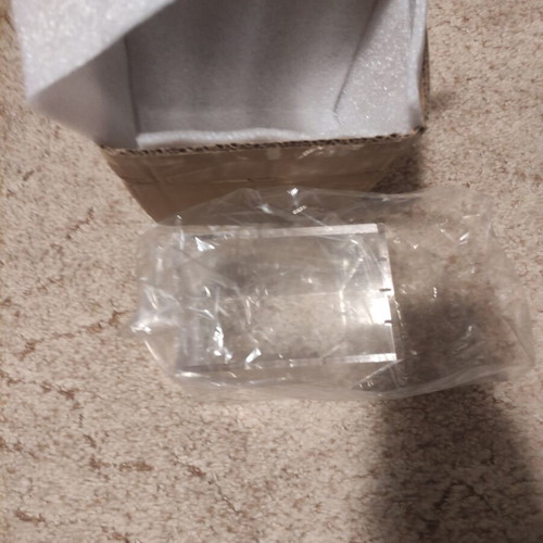 Acrylic case for booster box brand new with powerful magnets