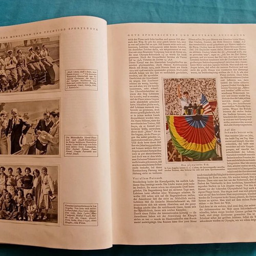 Βιβλίο λεύκωμα Ολυμπιακοί Αγώνες 1932 μεταχειρισμένο