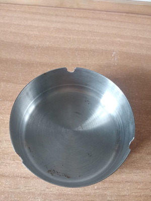 Metal ashtray used