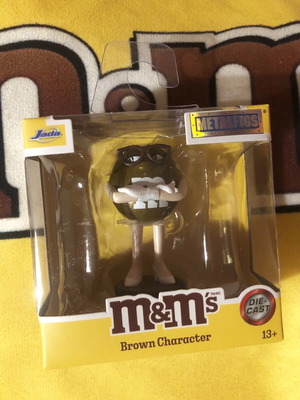 M&M’s Mini Metalfigs Brown Character new, Jada Toys