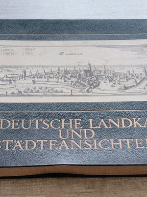 Alte Deutche Landkarten und Stadteansichten used, old German maps and city views