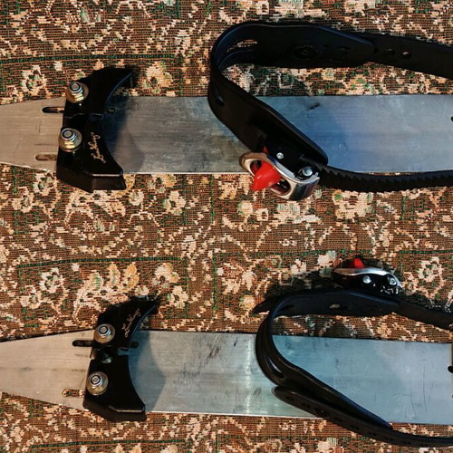 Lundhags ice skates like new, Swedish aluminum