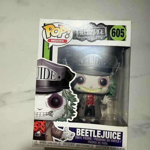 Funko Pop Beetlejuice with Hat new