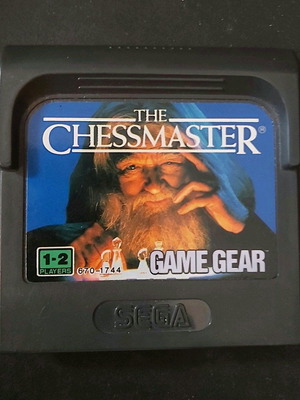 The Chessmaster Sega Game Gear cartridge used, strategy game