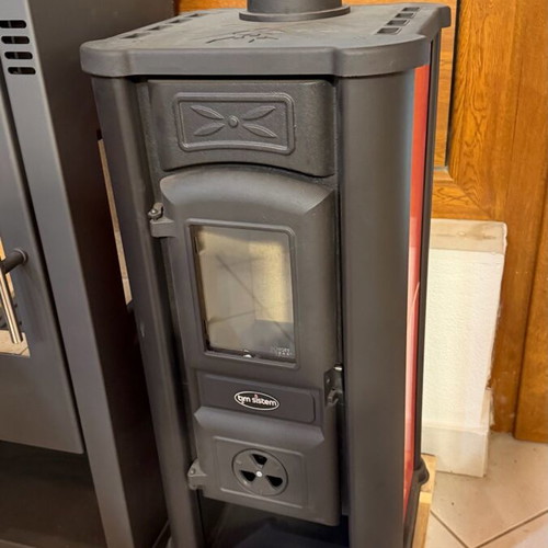 Tim Sistem wood stove new, cast iron energy efficient