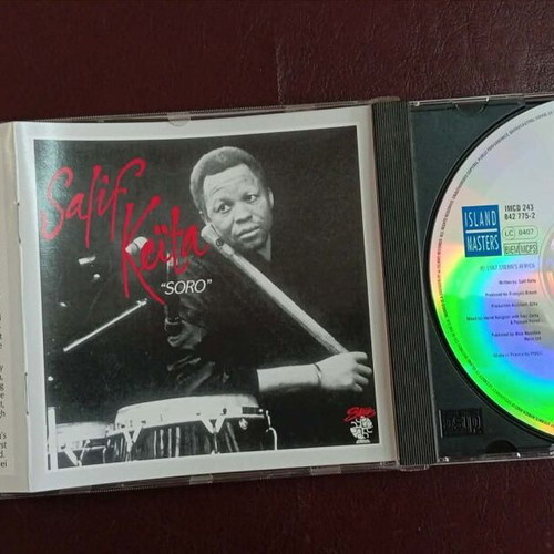 Salif Keita Soro Mango CD used, folk from Mali