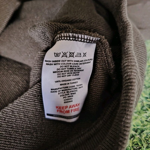 Lyle and Scott hoodie green, size S, used