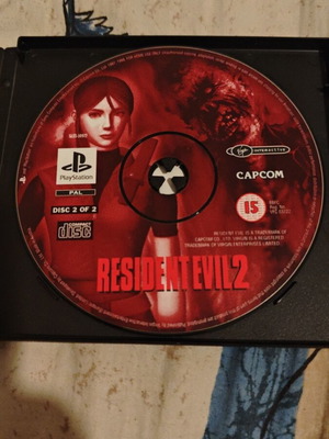 Resident Evil 2 Disc 2 used for PlayStation PS1 without case and manual
