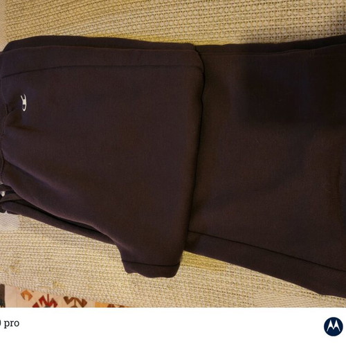 Champion flared sweatpants like new, purple