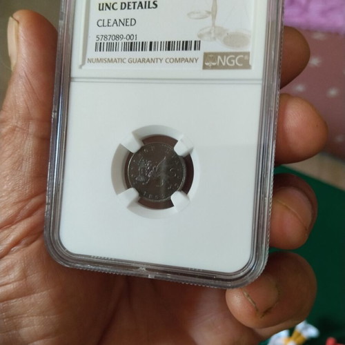 1 Lepto 1962 Ionian State Coin Certified NGC UNC Cleaned