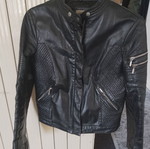 Δερμάτινο μπουφάν μηχανής Terenova like new, unisex, made in Europe