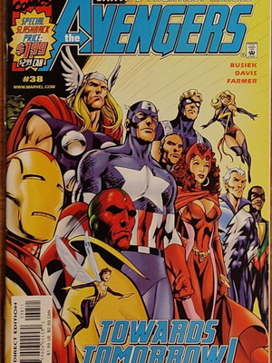 Avengers Marvel Comics μεταχειρισμένο, αγγλικά, τεύχος 38 (1997)