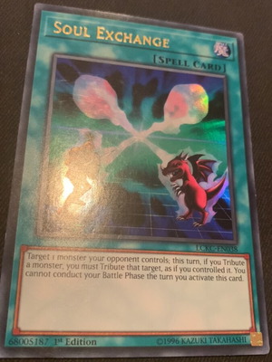soul exchange yugioh card Beast of the Pharaoh SR07-EN021 Yu-Gi-Oh! Card main image 0