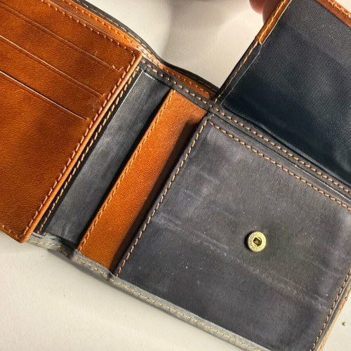 Leather Wallet Rolan International new, genuine leather, Greek made