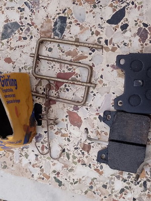 Τακάκια φρένων Girling για Peugeot 504, 505, 604 καινούργια, κωδικός 4248.16