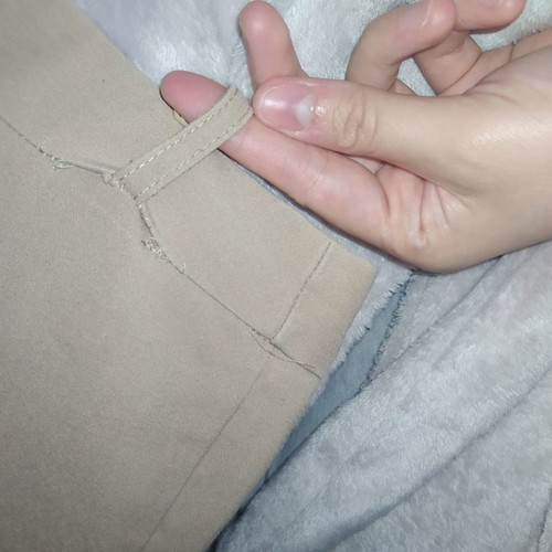 Office pants used, size 40, fitted, ankle length