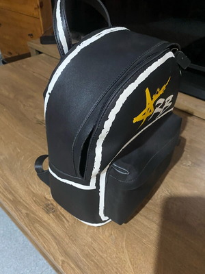 Backpack bag like new, black and white