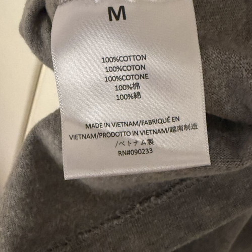 Fear of God Essentials Tee new, size M, gray and turquoise